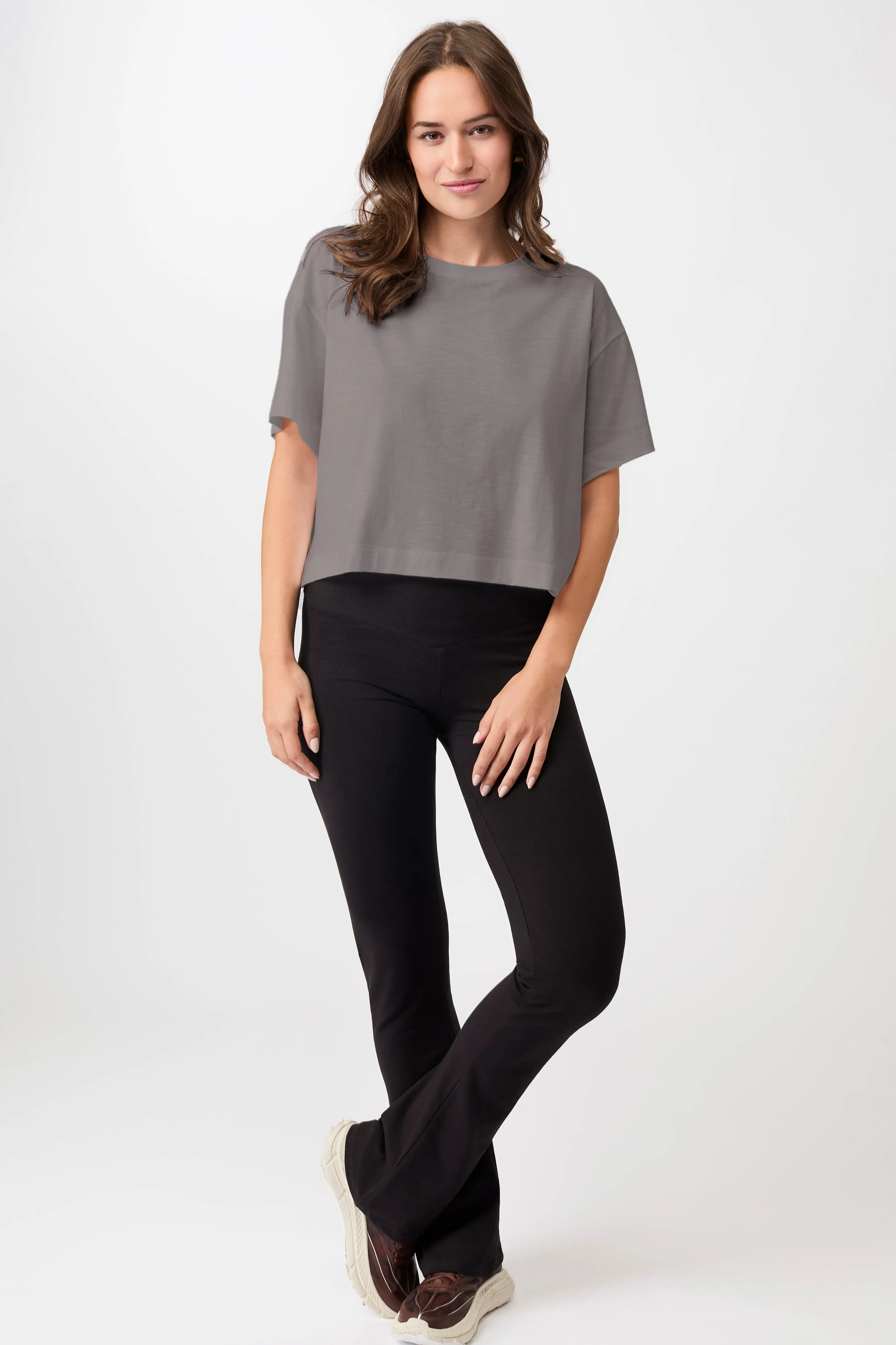 Camping attire Versatile Performance Boxy Tee - Nox