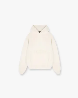 Street Relaxed Fashion Hoodie Boyfriend Graphic Hoodie - Cream