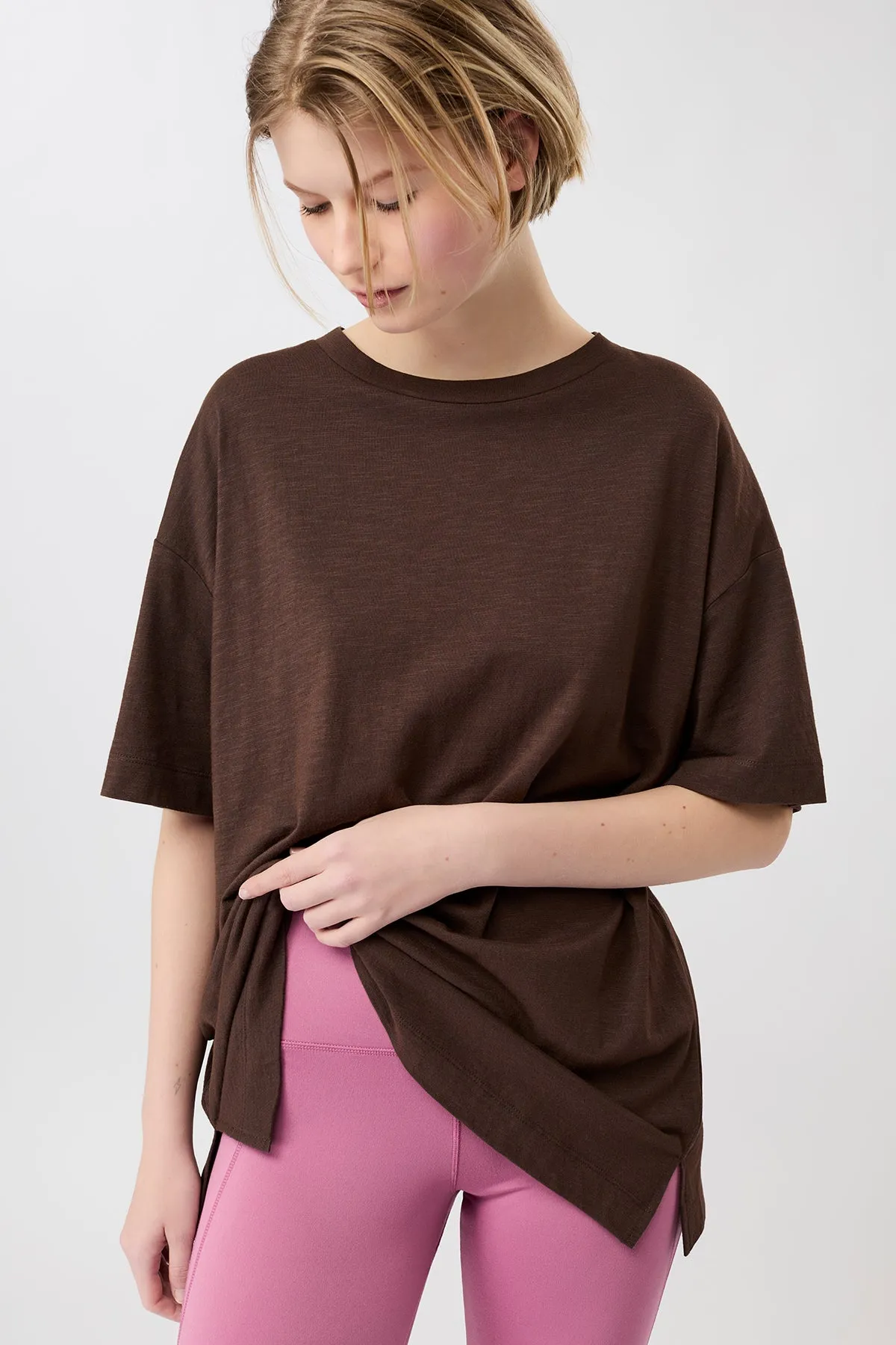 Boyfriend Tee - Terra Simple Fashion Travel convenience