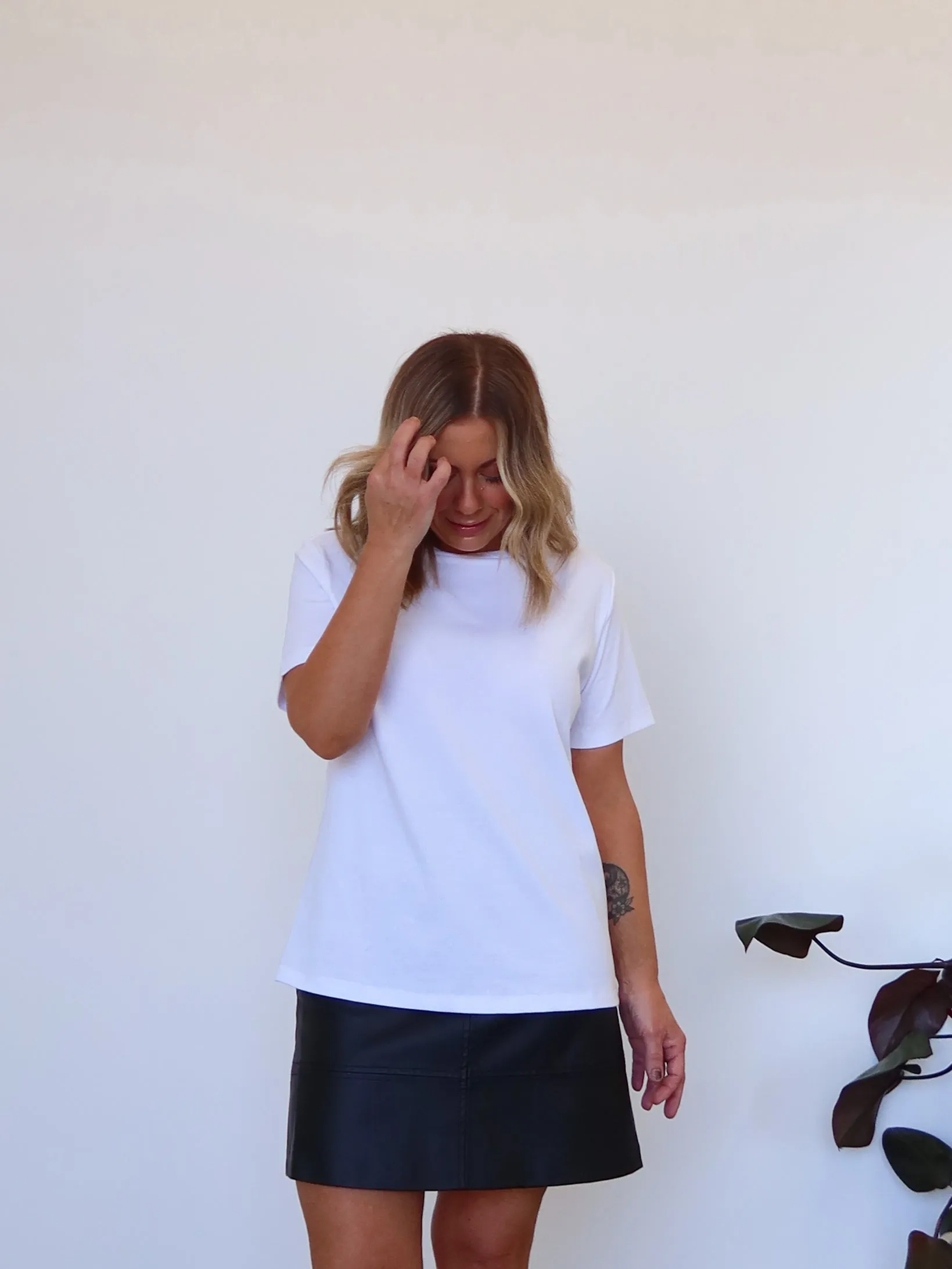 Brady Tee - White Comfortable Wear