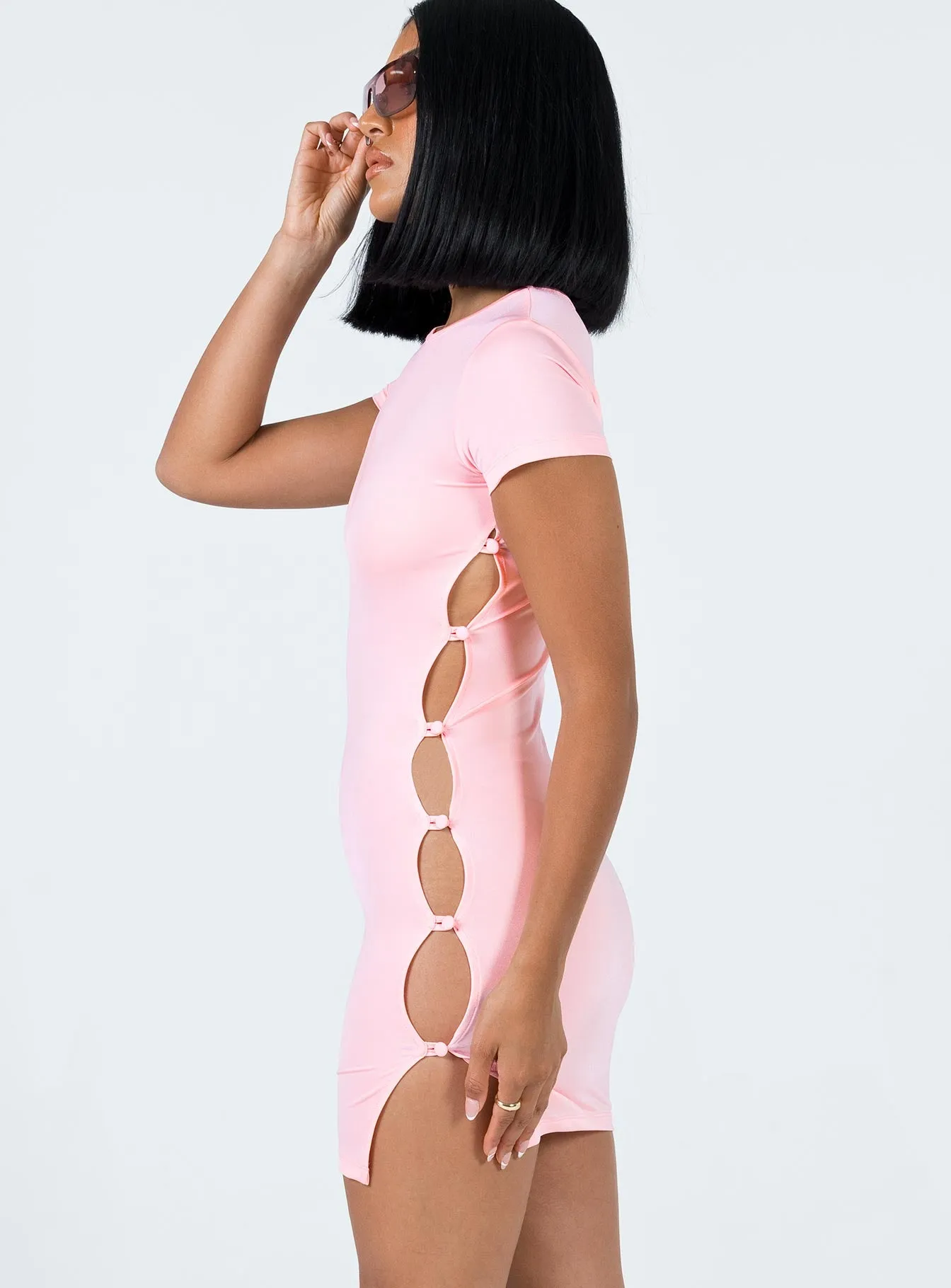 Balanced Tone Brentwood Mini Dress Pink