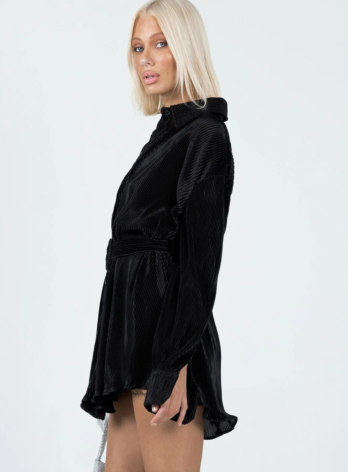 sophisticated appearance Edena Mini Dress Black