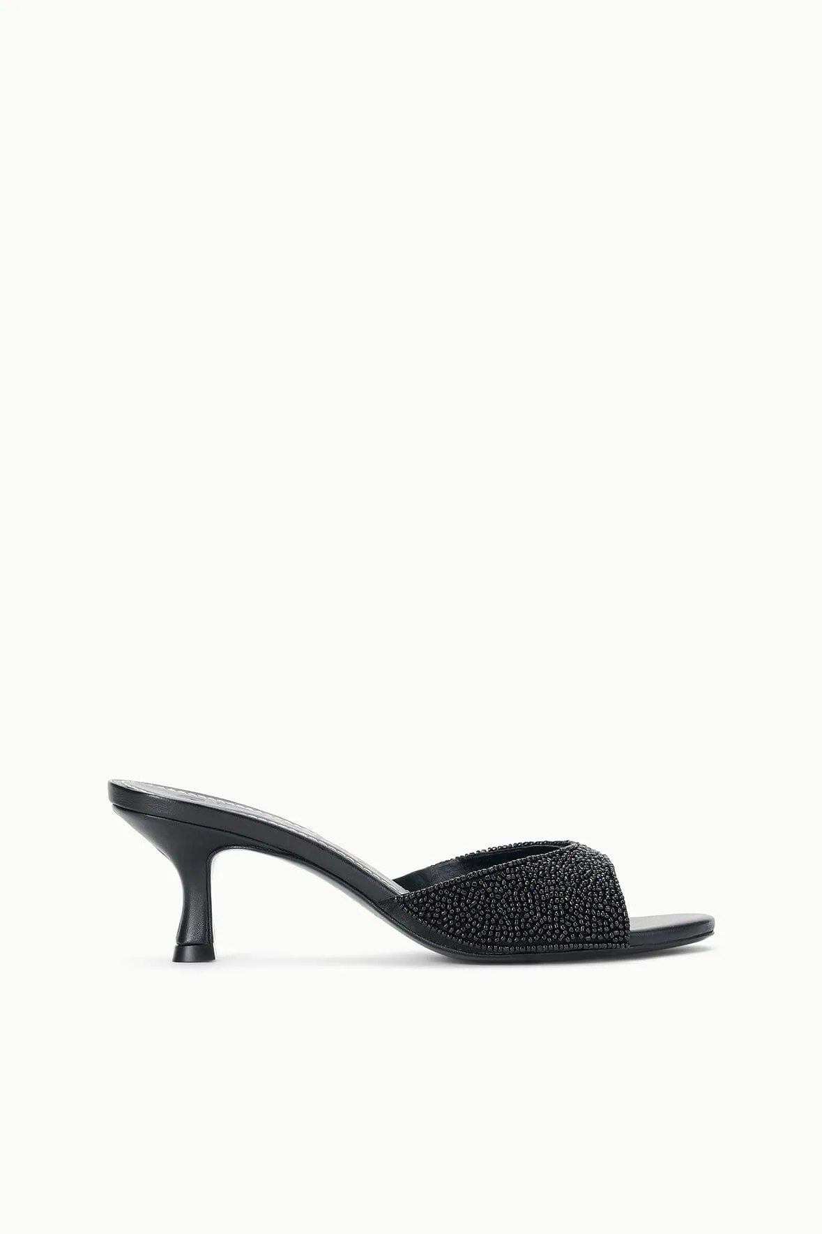 Anti Bacterial BRIGITTE MULE | BLACK BEADED