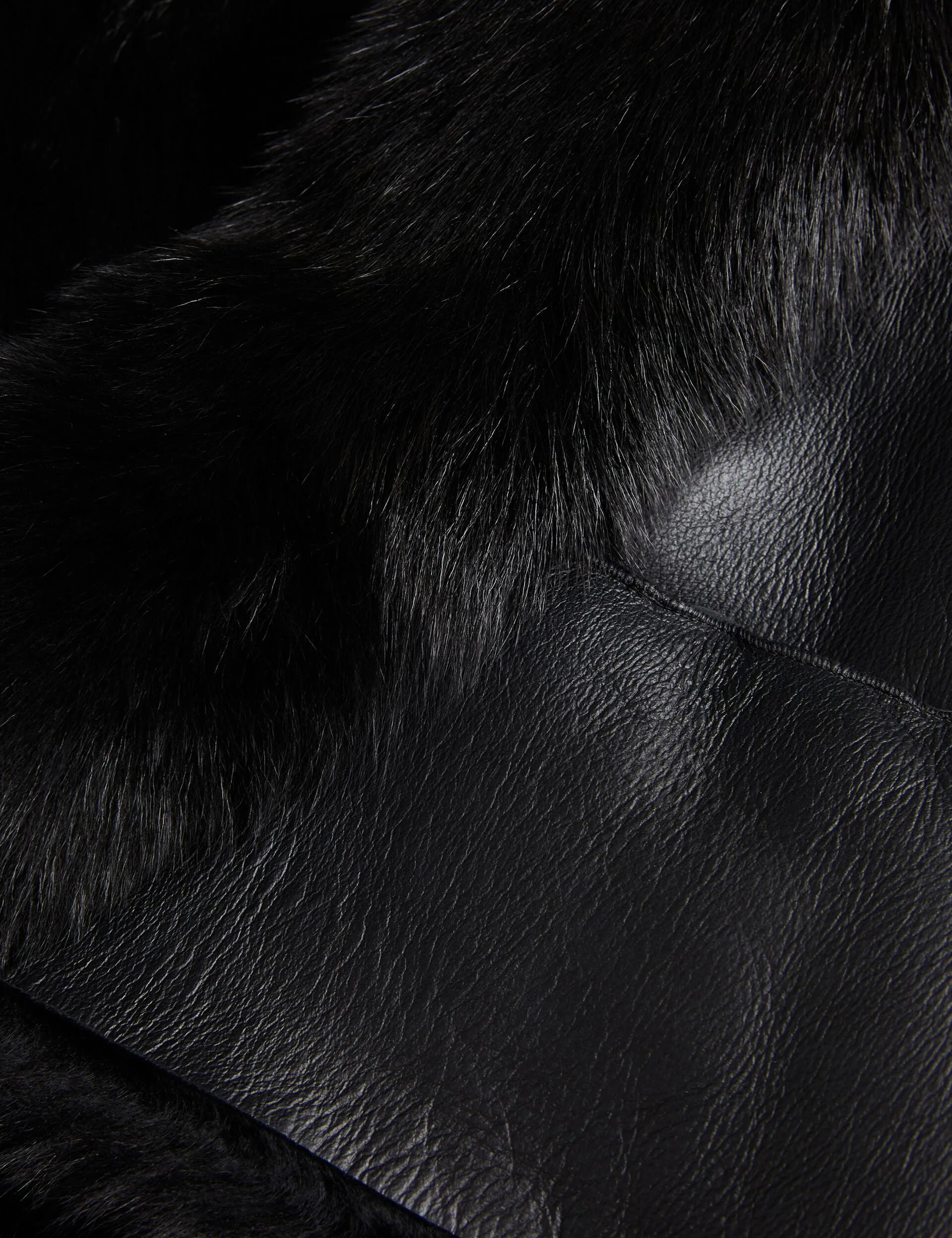 Wool blend LAEVI | BLACK