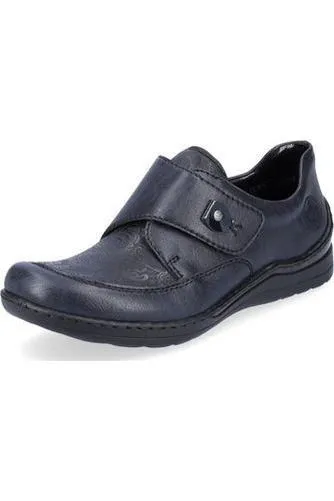 Lightweight Midsole Injury Safe Rieker Ladies Shoes 48951-14 Navy extra wide fit