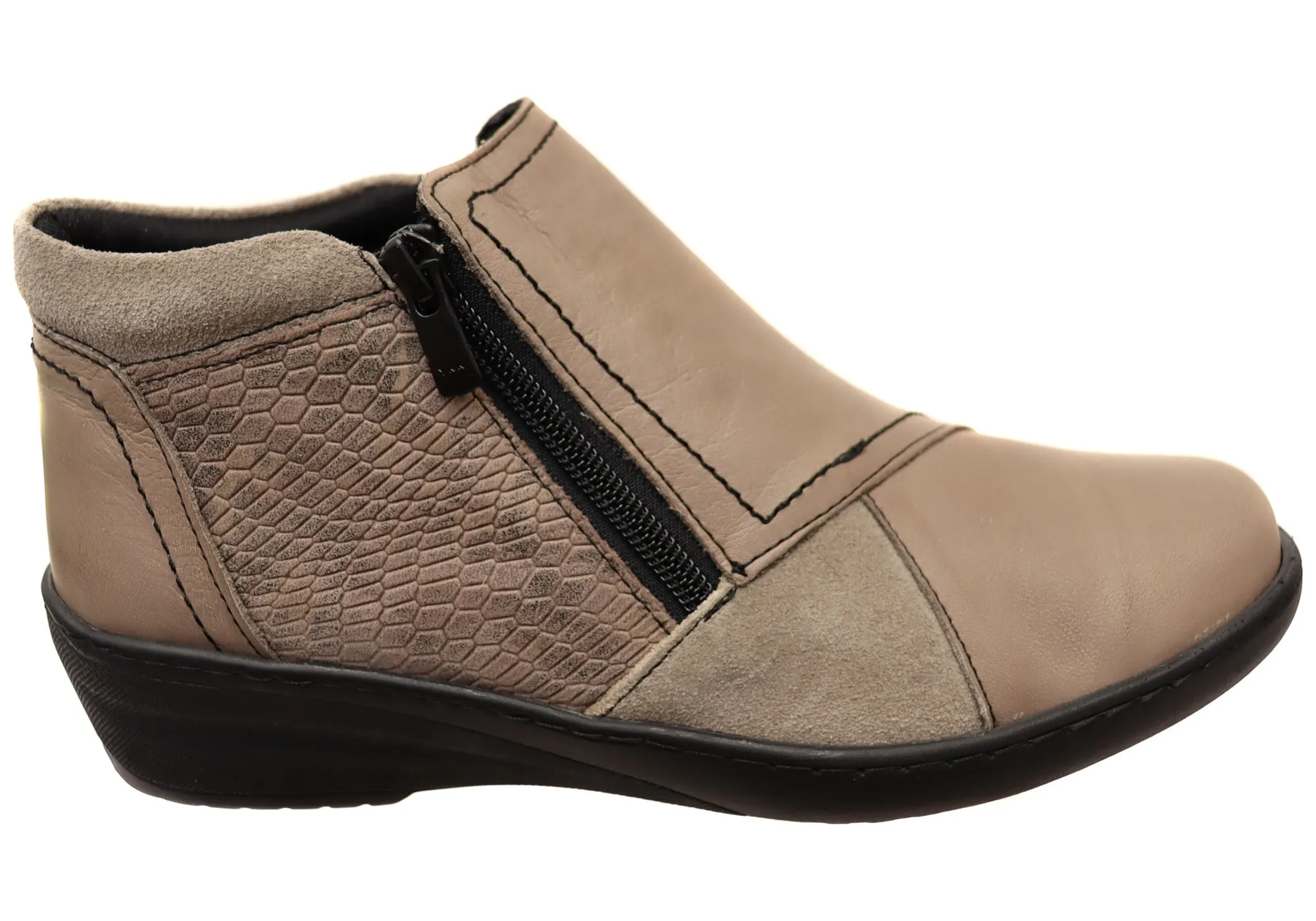 Trendy Cabello Comfort CP462-18 Womens European Comfortable Leather Boots