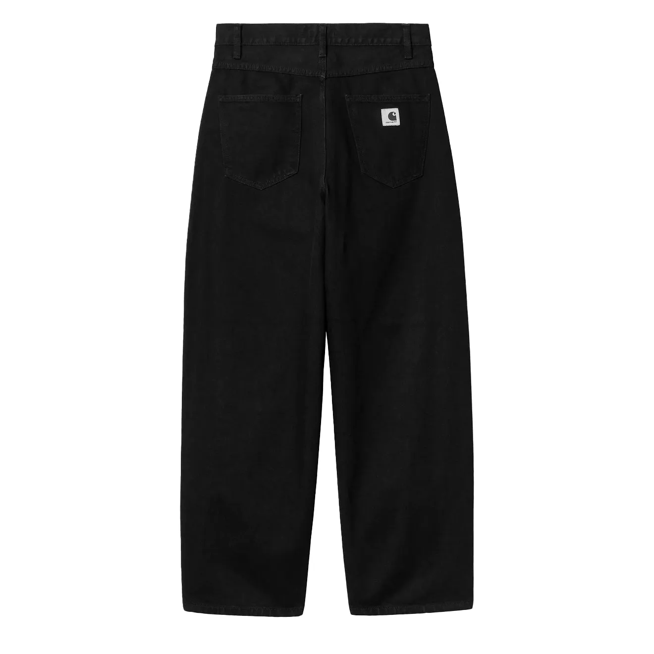 Carhartt WIP Womens Brandon Pant Black Rinsed Relaxed Design Wear Casual Movement