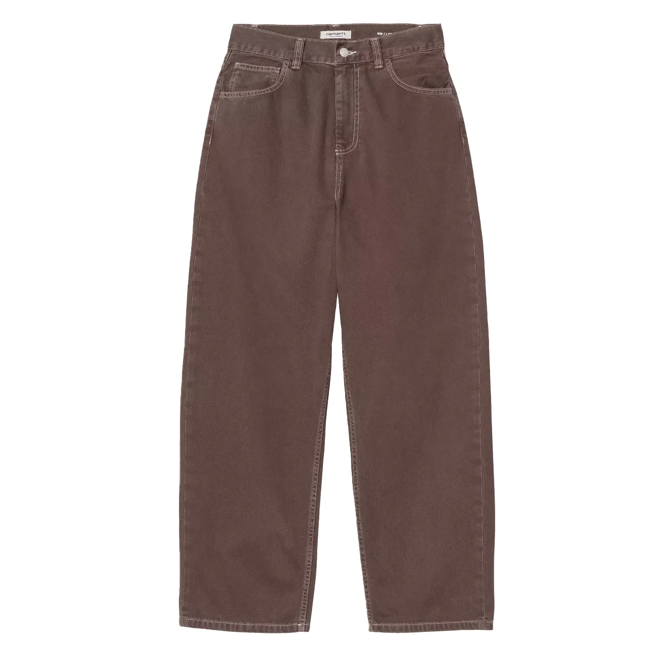 Stylish Look Sporty Design Carhartt WIP Womens Brandon Pant Palisander Stone Dyed