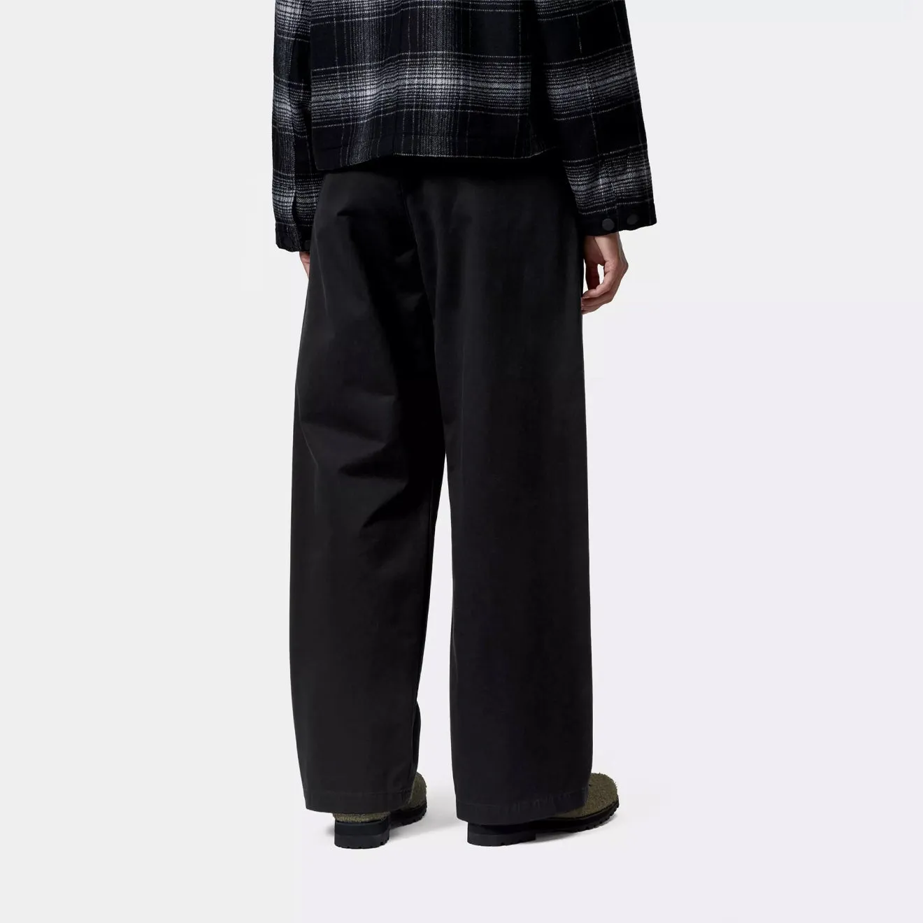 Performance Comfort Layer-Friendly Fit Carhartt WIP Womens Leola Pant Black Stone Washed