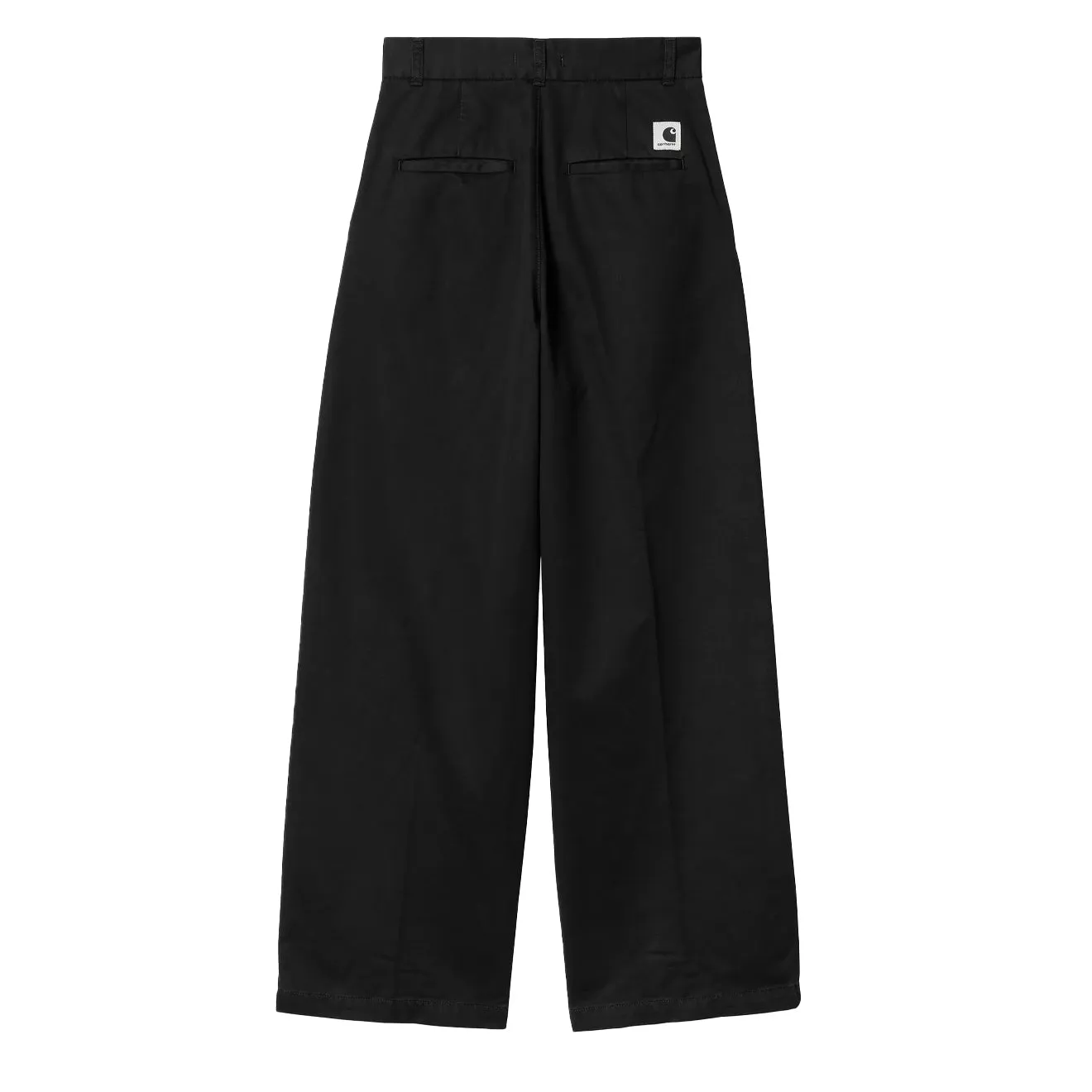 Carhartt WIP Womens Leola Pant Black Stone Washed Active Layer Compact Packability