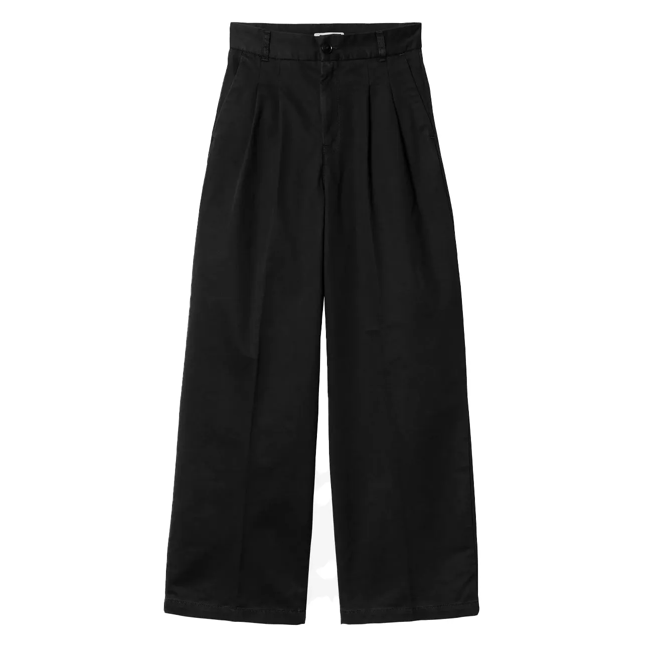 Carhartt WIP Womens Leola Pant Black Stone Washed Flattering Design FlameRetardantTreatment