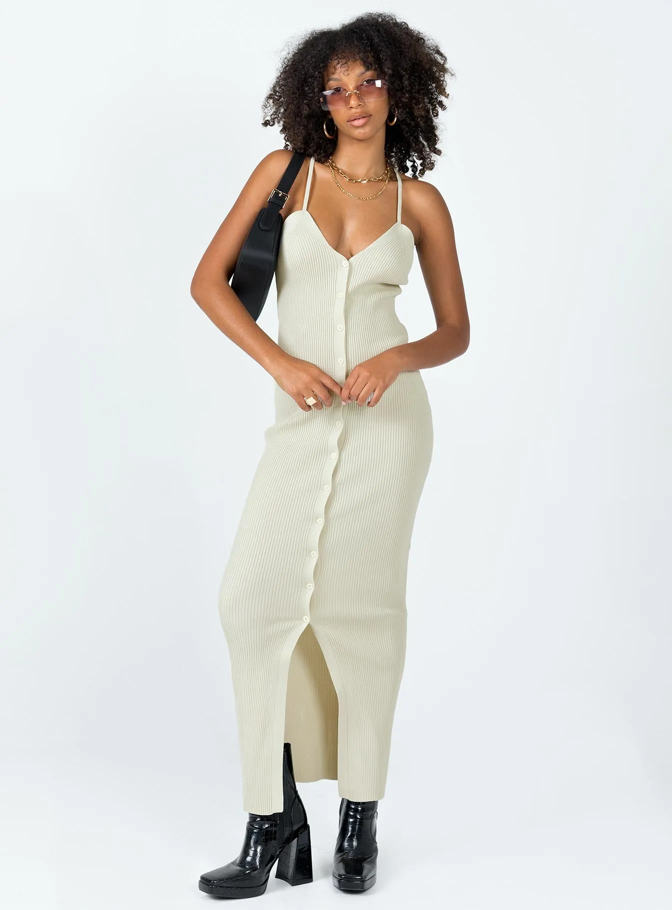 Summer Mood Casa Midi Dress Cream