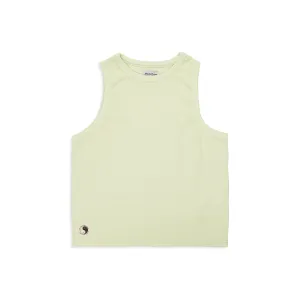 T&C Surf Designs Women Singlet T-Shirt - Lime Cream Breathable Look comfortable option