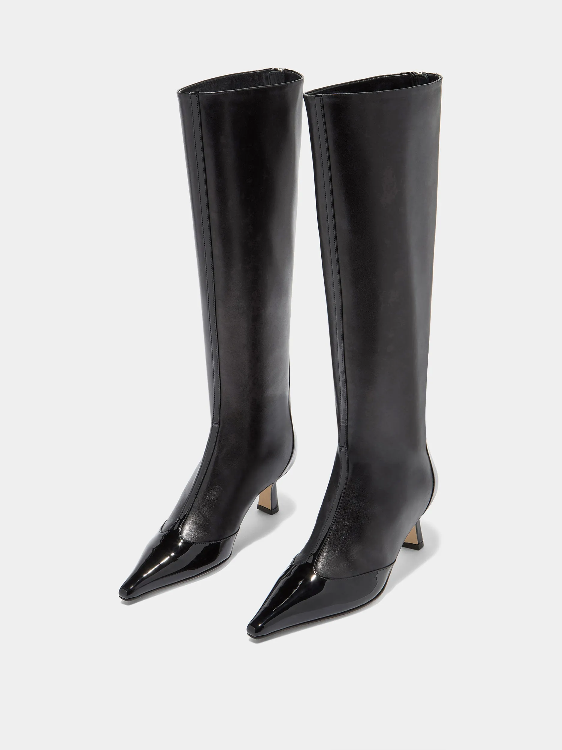 Grippy Outsole Adventure Seeker City Travel Alexis Dual-Tone High Boots