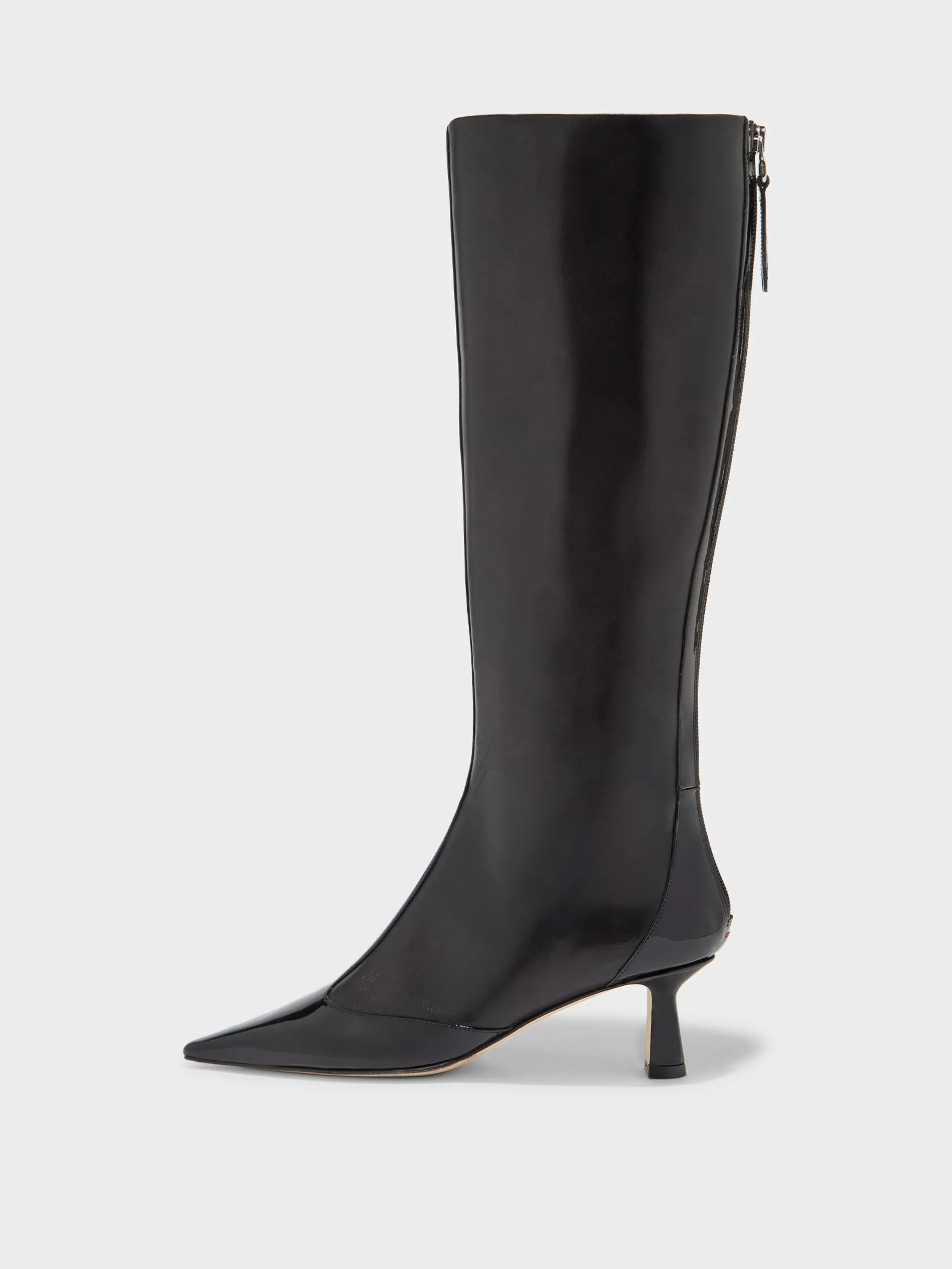 Alexis Dual-Tone High Boots Abrasion-resistant Protective Finish Windy Weather