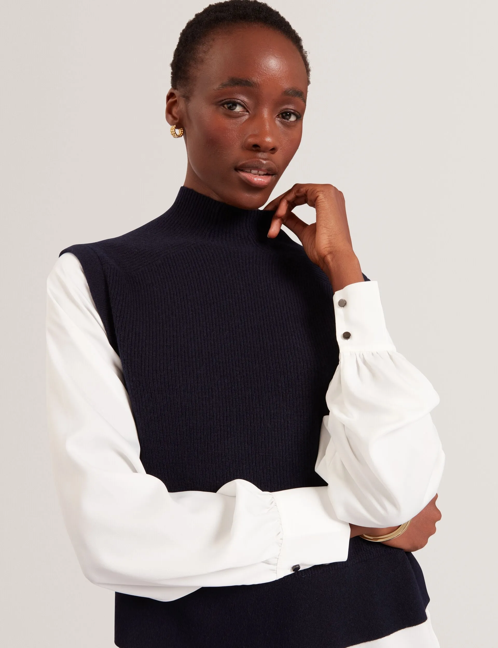 Biodegradable material Abrasion Resistant Yarn CAYCEY | DK-NAVY