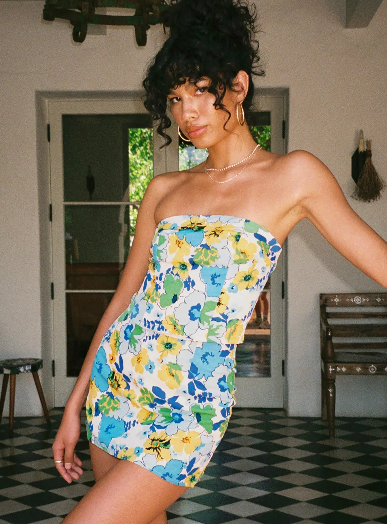 Pure Vibes Chadwick Mini Skirt White