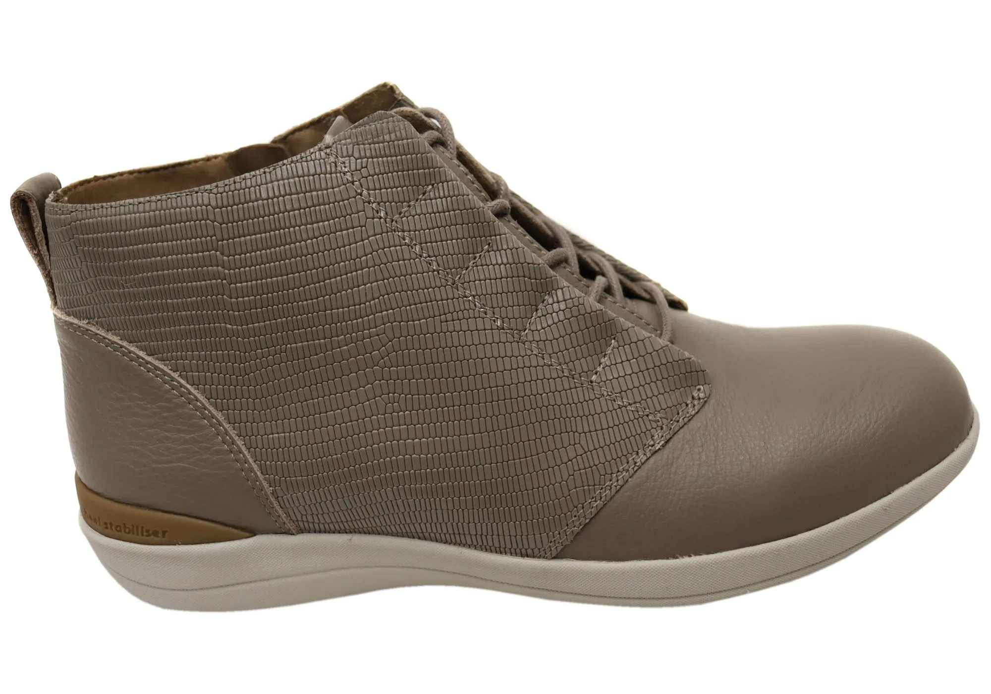 Homyped Gail Womens Comfortable Supportive Leather Ankle Boots High Shaft