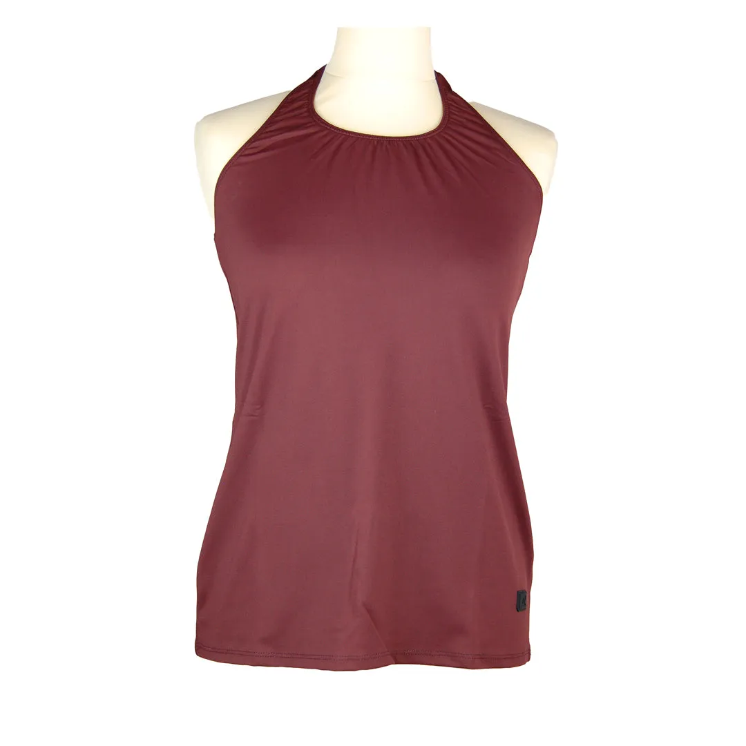 on - road ZAAZEE Ariana Fitness Vest-Autumn Brown