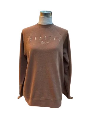 Seattle Legend Crew Sweatshirt Comfy Wearable