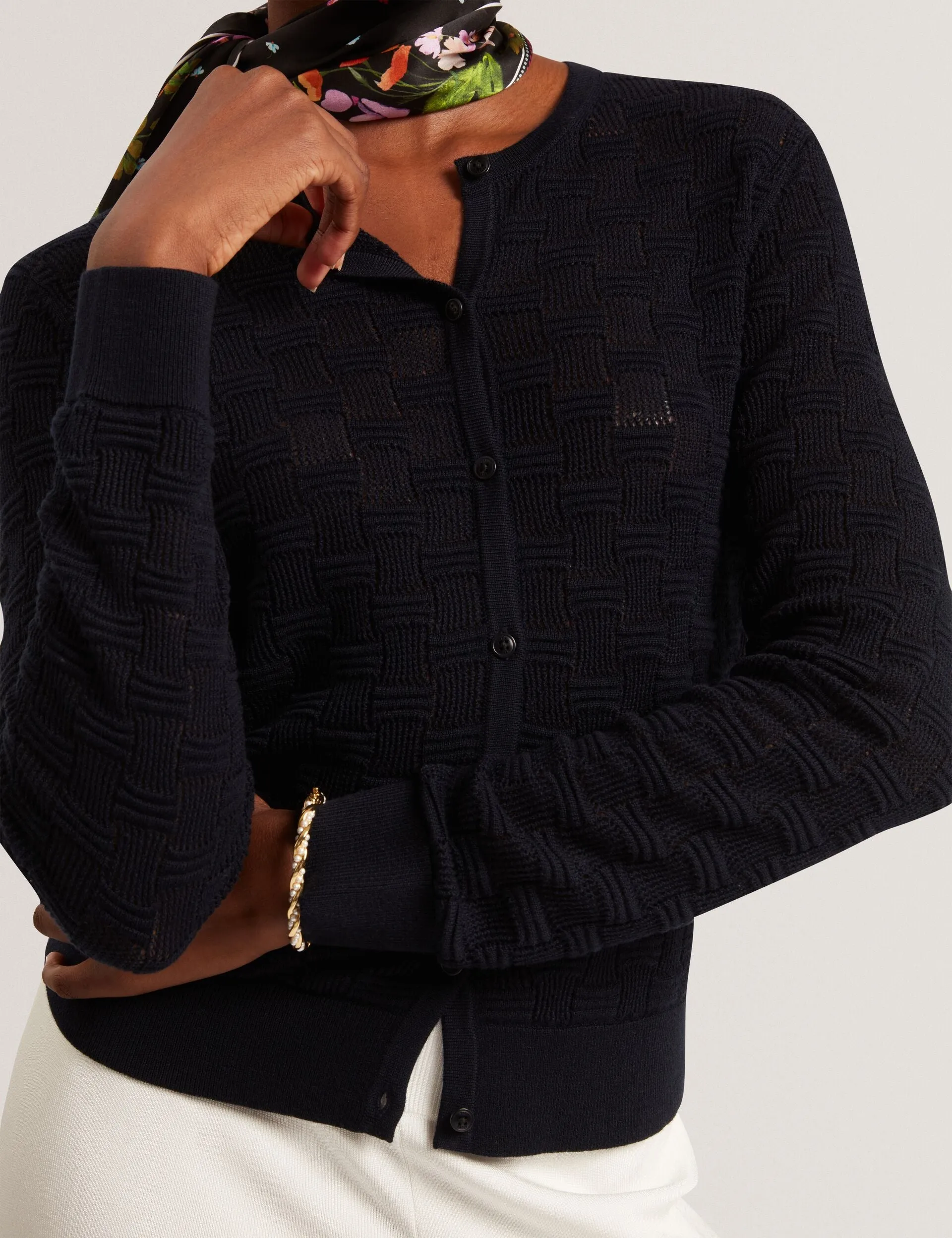 CAHRIE | NAVY MoistureControl Fabric