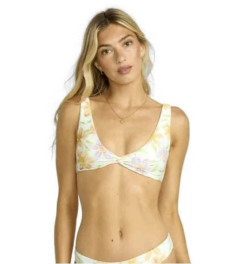 Button-Accents Billabong Womens Bikini Top Day Driftin Twist Tank