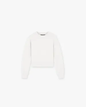 product office appropriateness Semi Formal Fly Micro-Sweat - White