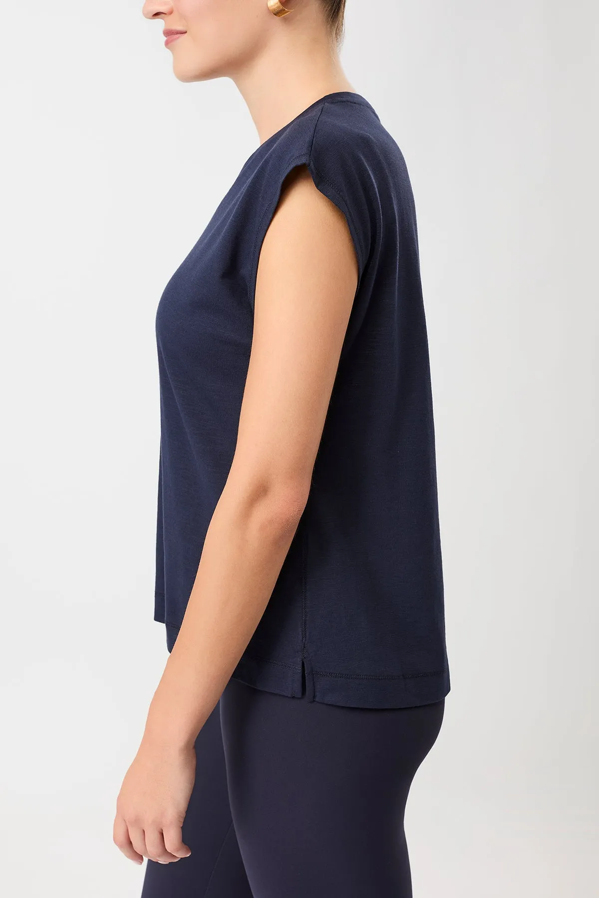 Train Today Top - Night Sky Hypoallergenic fabric