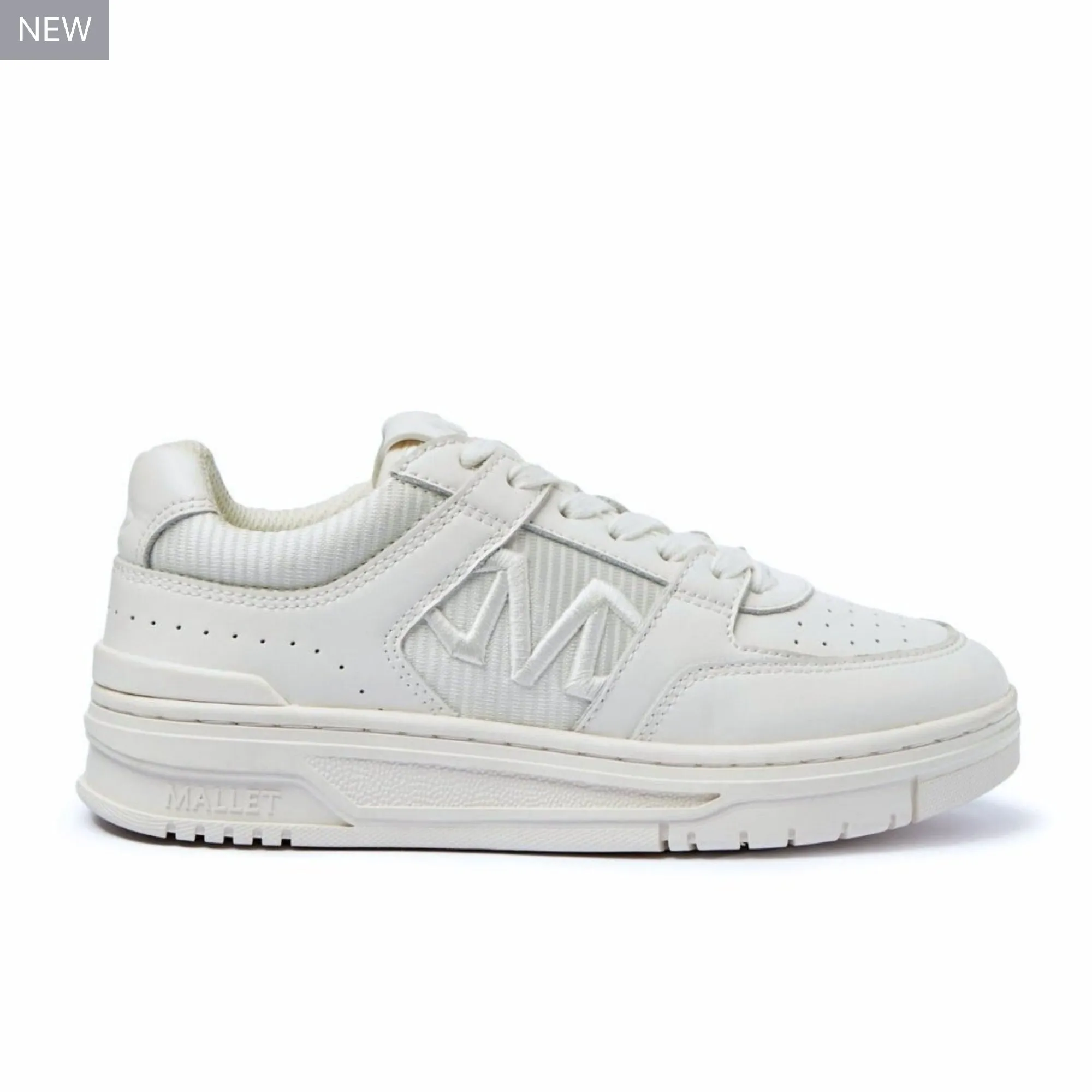 Skid Resistant Clayton Triple White Womens
