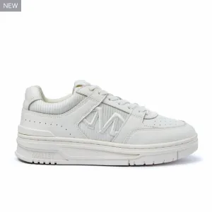 Skid Resistant Clayton Triple White Womens