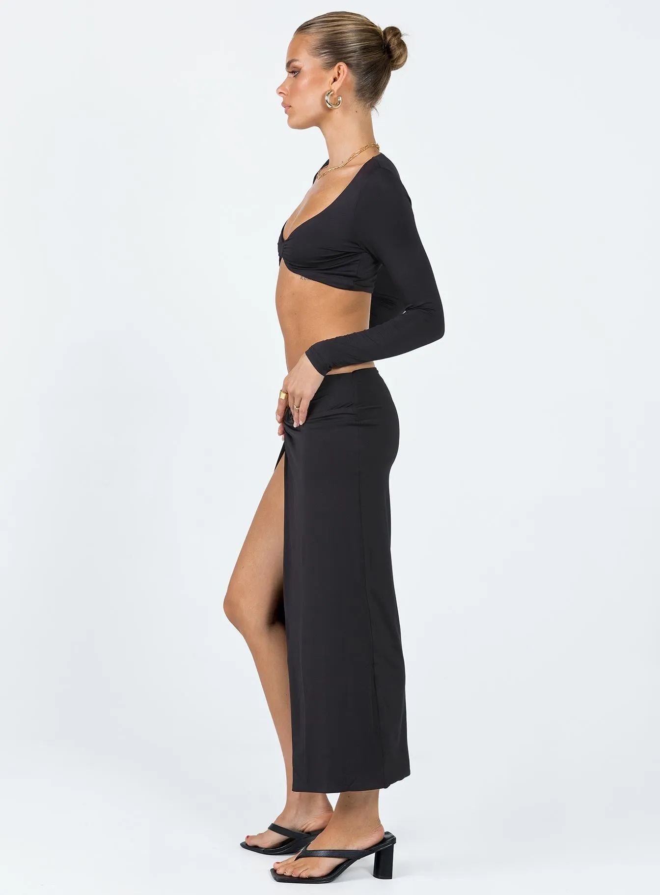 Breezy Look Indiana Set Black