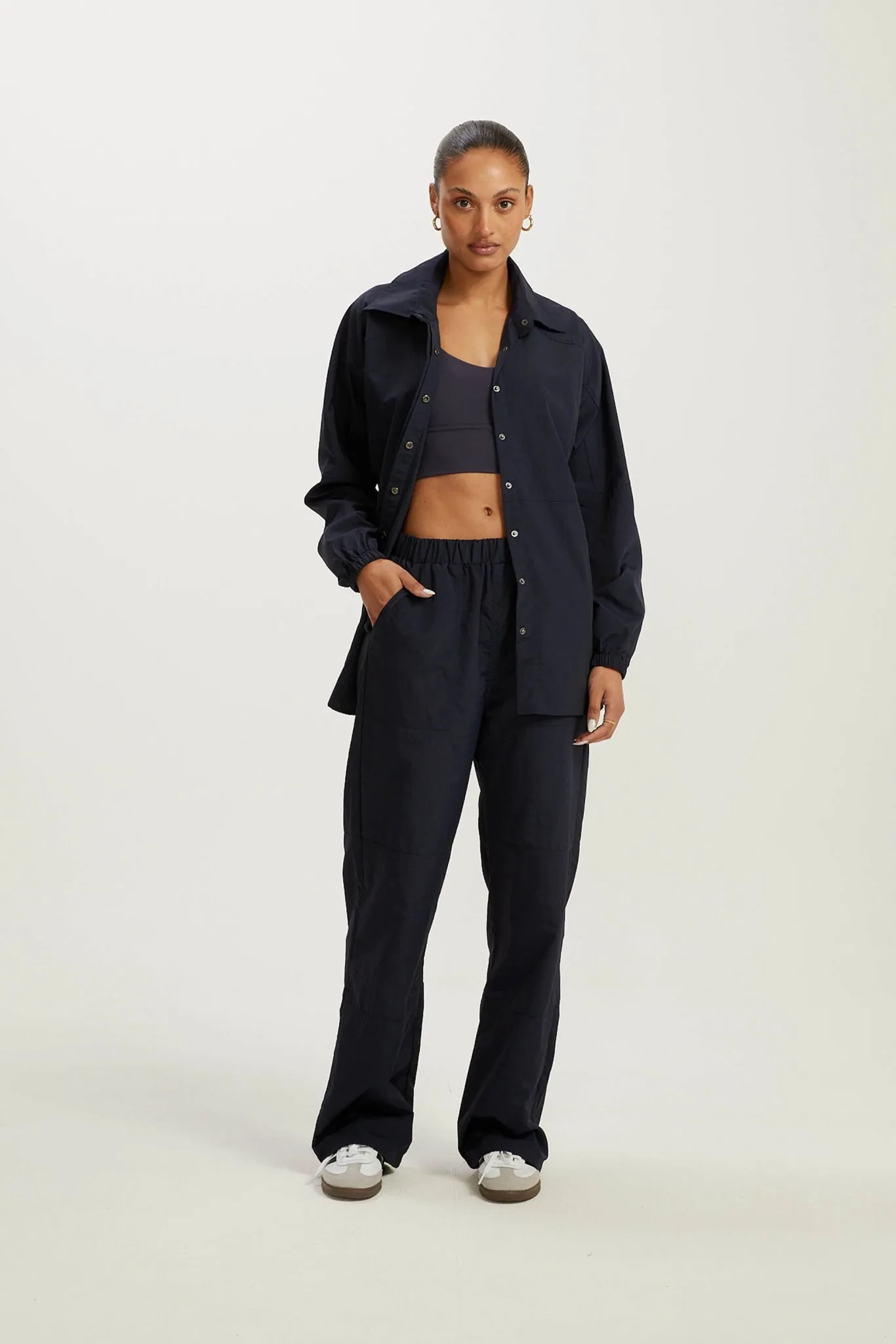 EcoFriendlyMaterials Modern Design Sunny Spray Parachute Pant