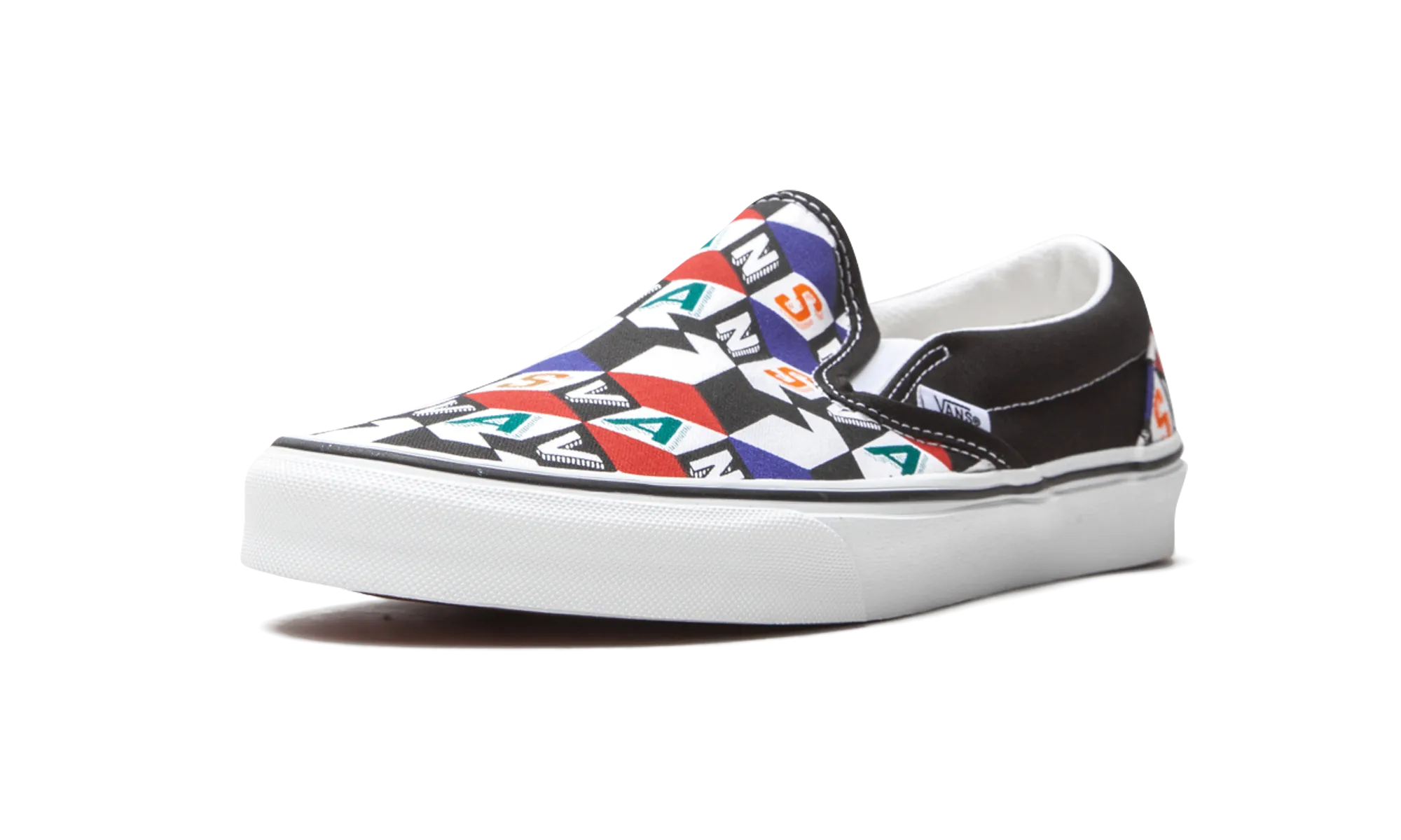 Slip-On "Checker Cube" Fun Step Total Comfort