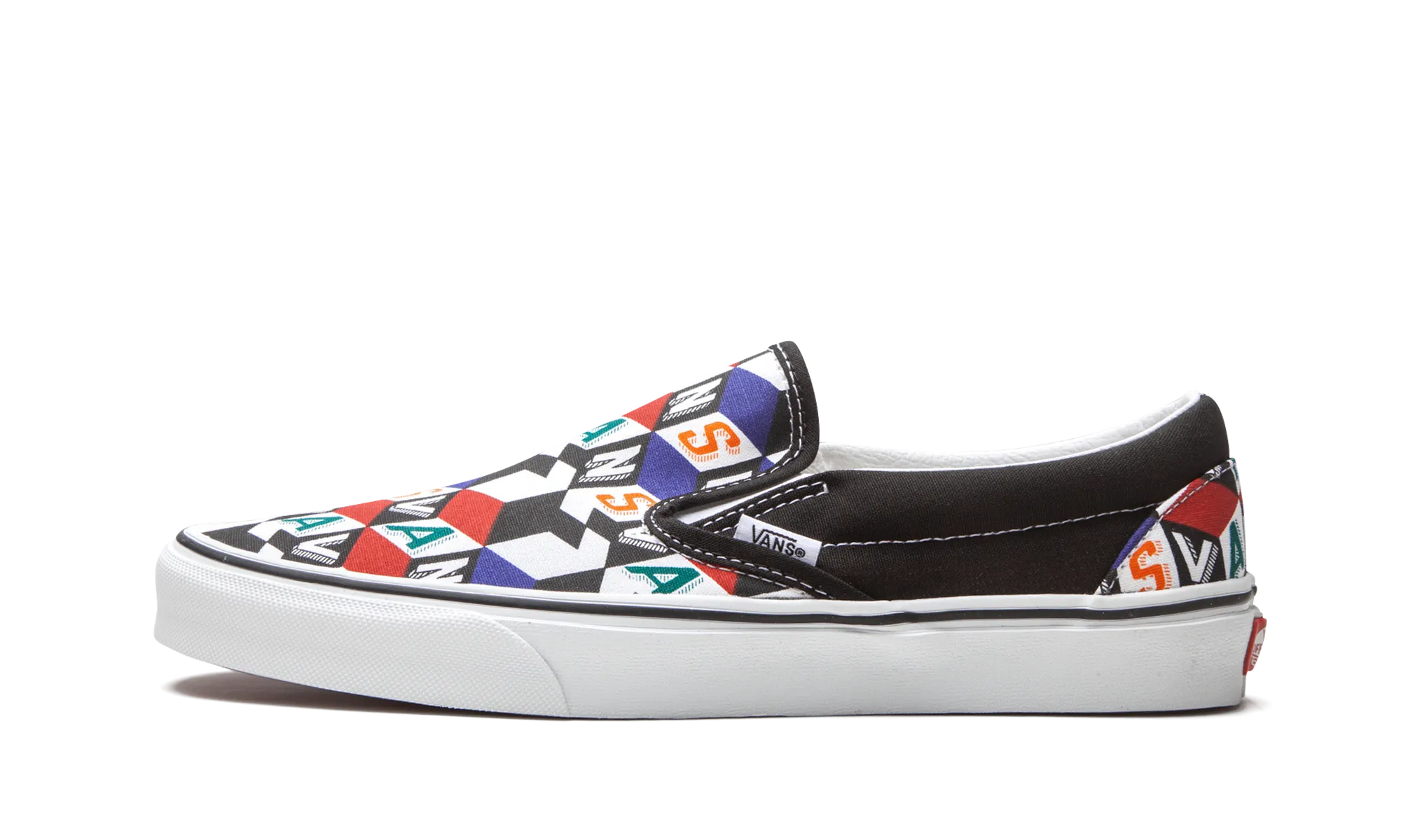 Slip-On "Checker Cube" Relax Wear Neutral Shade