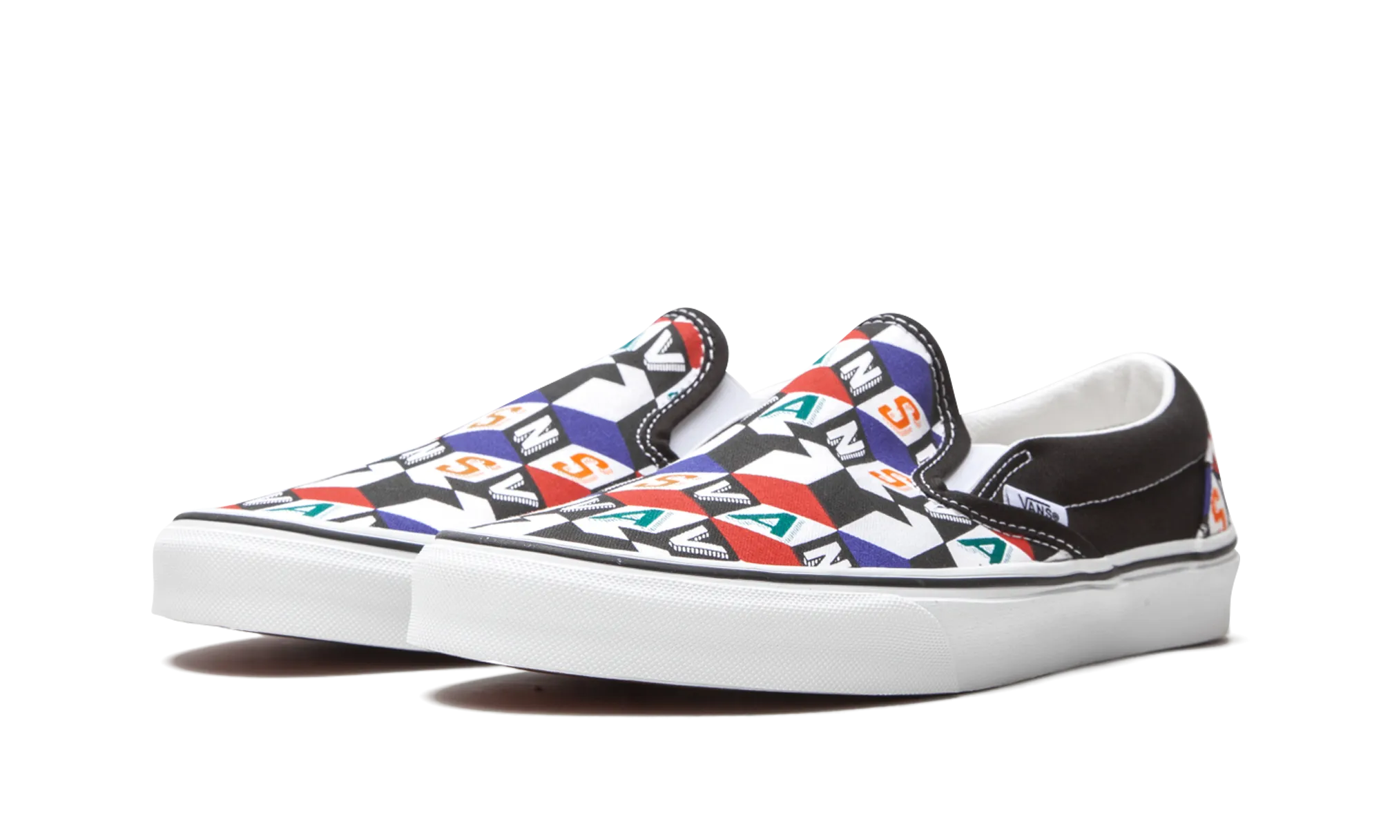 Balanced Motion Cushion Boost Slip-On "Checker Cube"