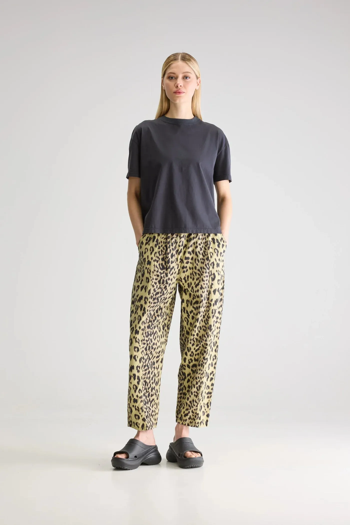 Bellerose Wesley Relaxed Pants Black Beauty / Seed Neutral Look