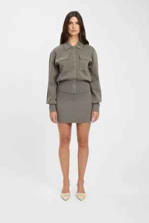 Amelia Knit Skirt Ultra Fine Gauge Soft Texture