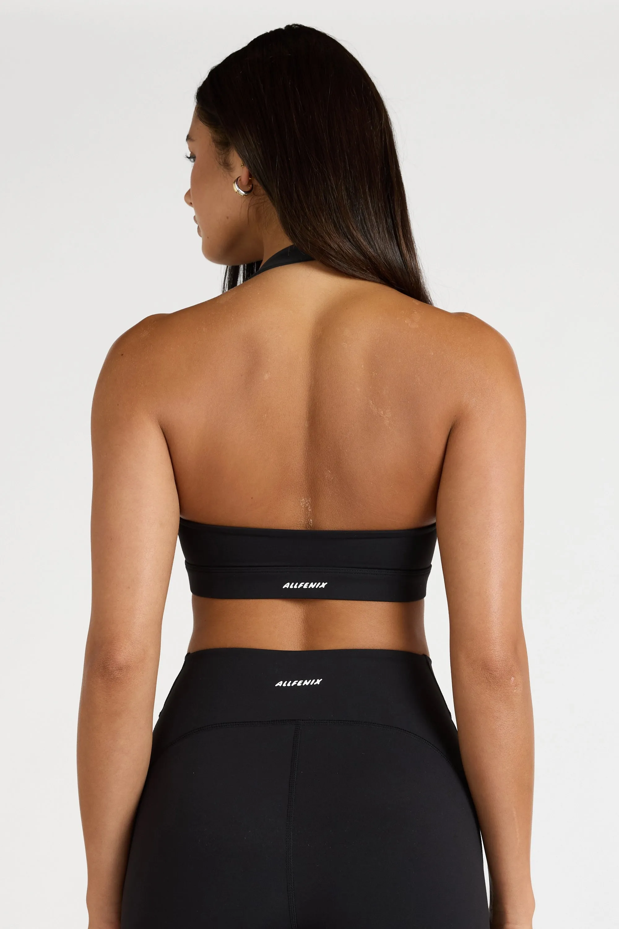 EcoSculpt Halter Sports Bra Comfort during sports