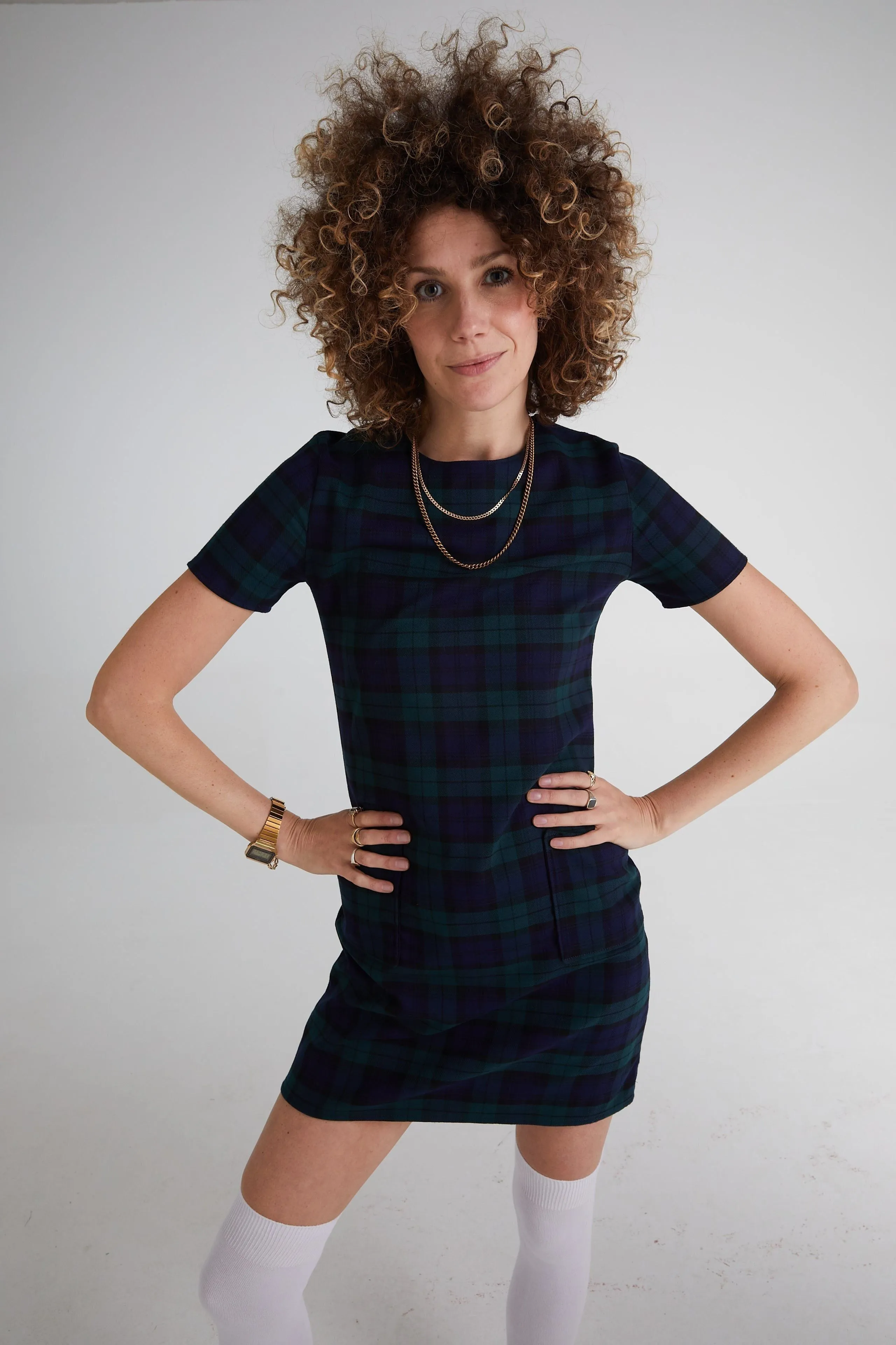 Soft Touch Made in England 'The Maggie' Tartan - Dress