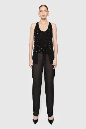 MachineWashable Presley Sheer Cargo Pant