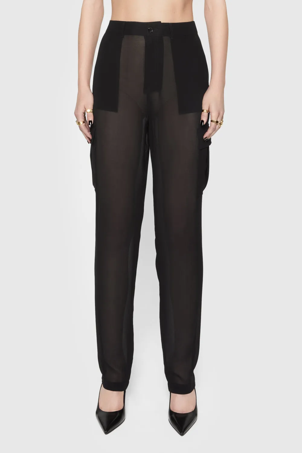 Moon Cool Presley Sheer Cargo Pant