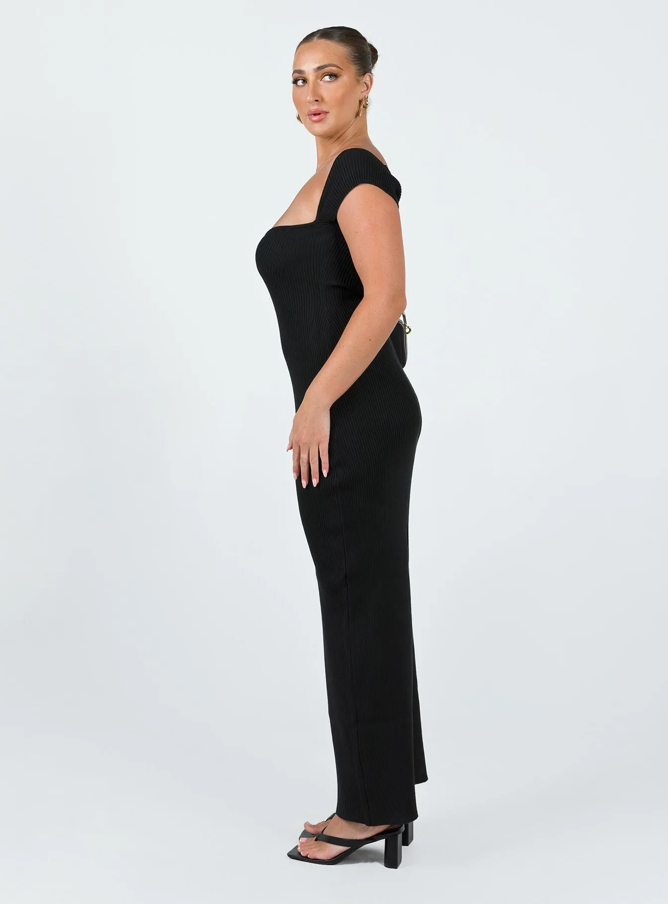 Larissa Maxi Dress Black Basic Cool