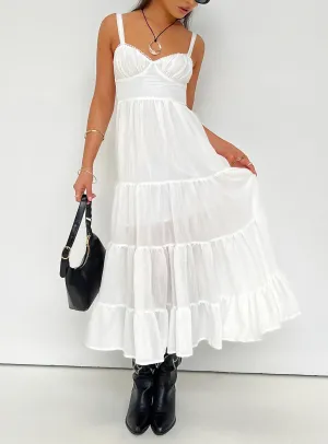 Inner Feel Joella Midi Dress White