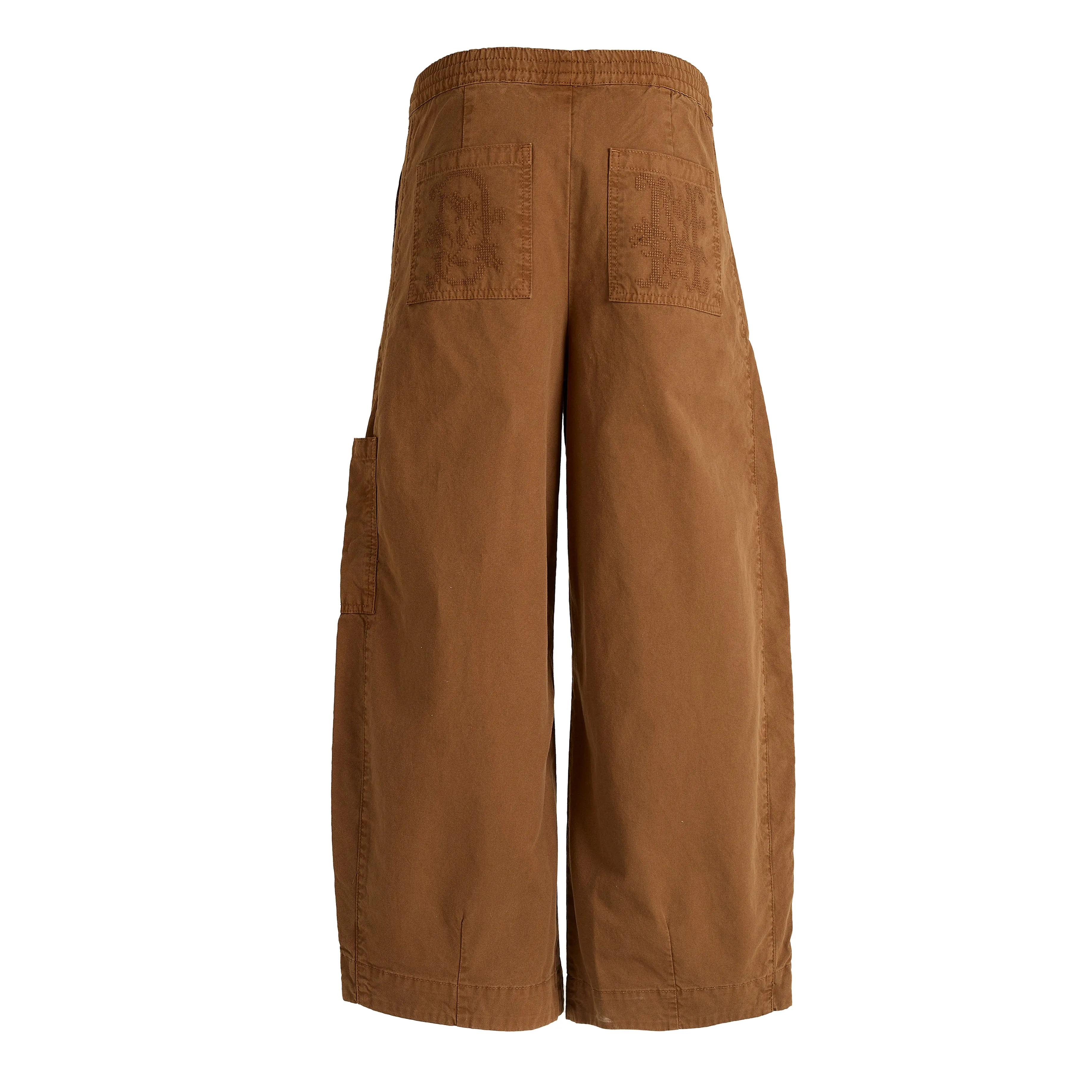 Slim Comfort Damson Madder Felix Twill Trouser Caramel