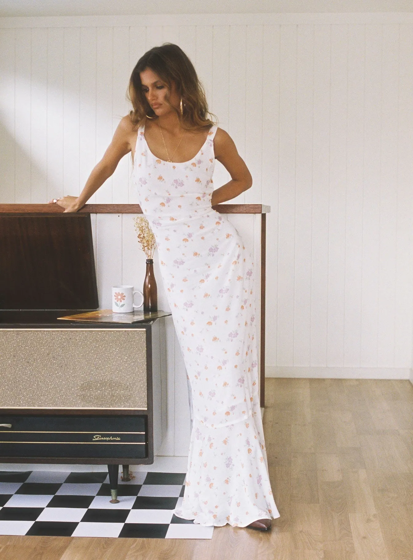 Soft cotton dress Curtis Maxi Dress Multi