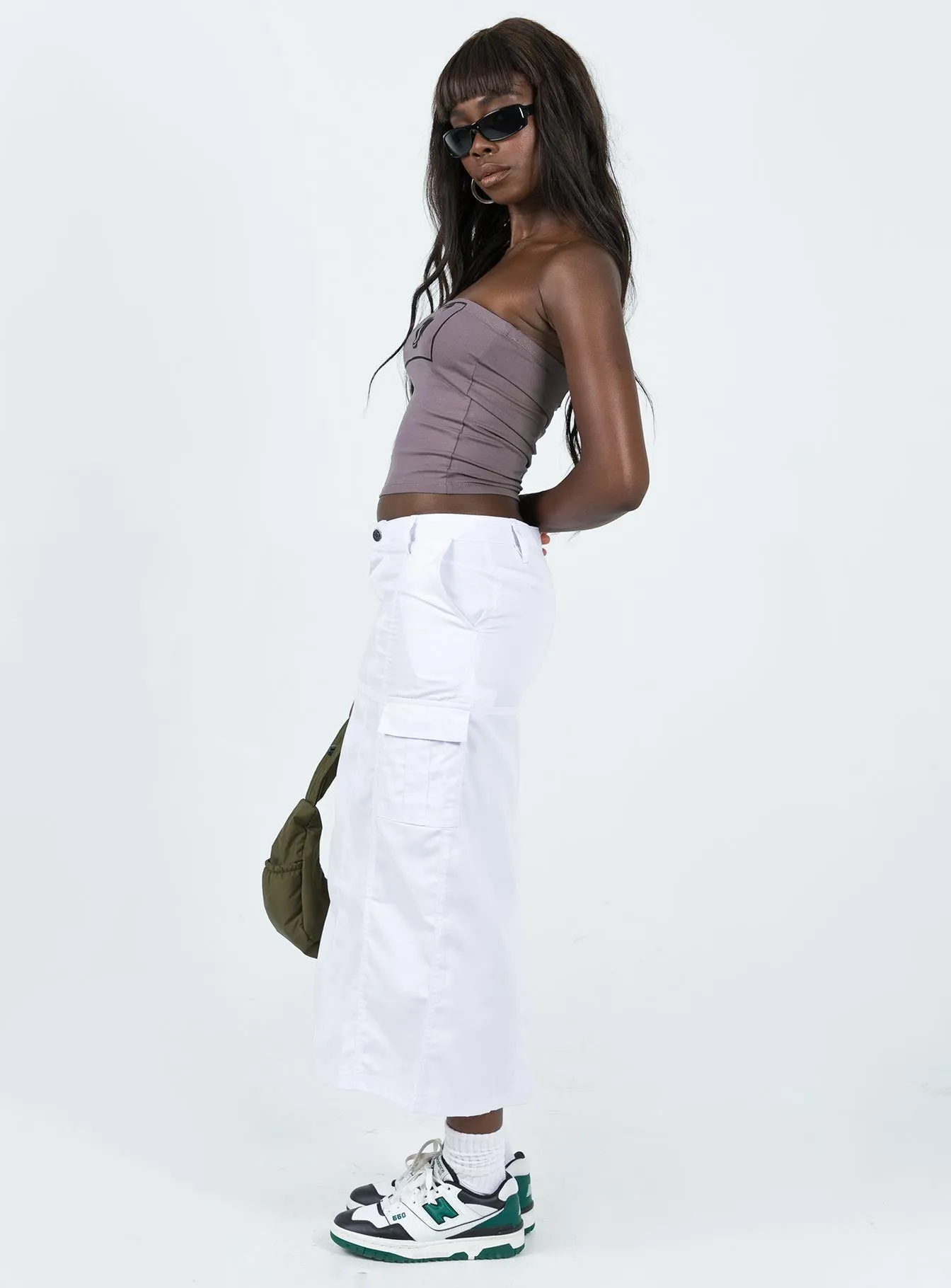 Innovative Fabric Motel Widya Skirt White