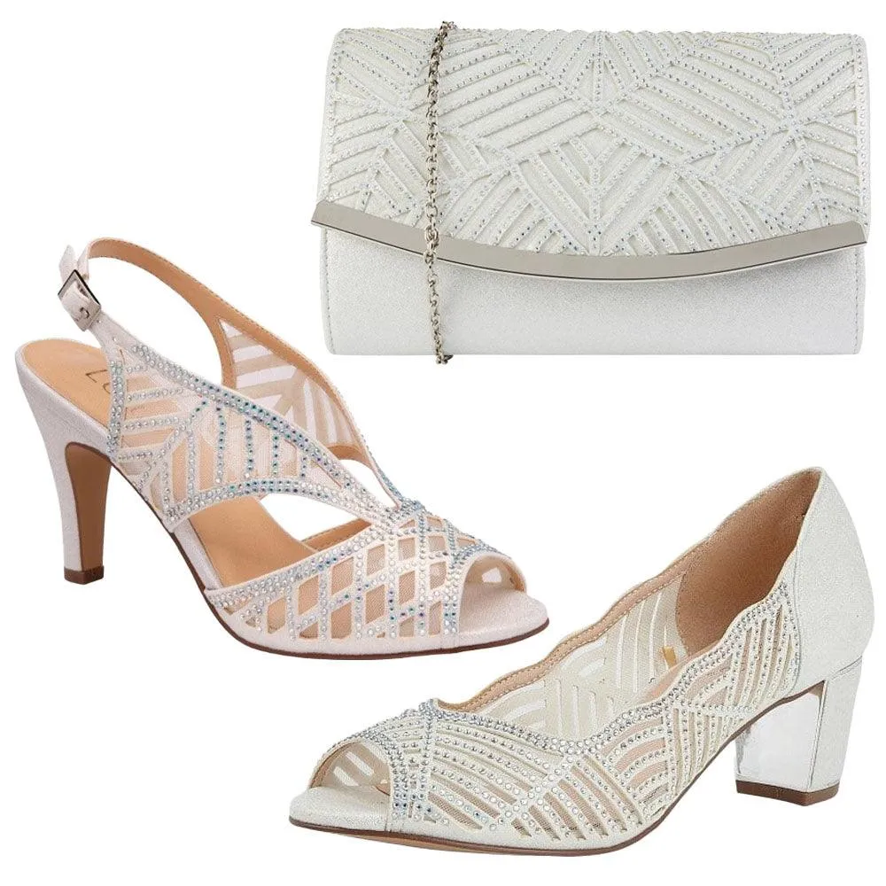 Season Favorite Smart Footwear Lotus Womens Sandal Natalia Ice Diamante