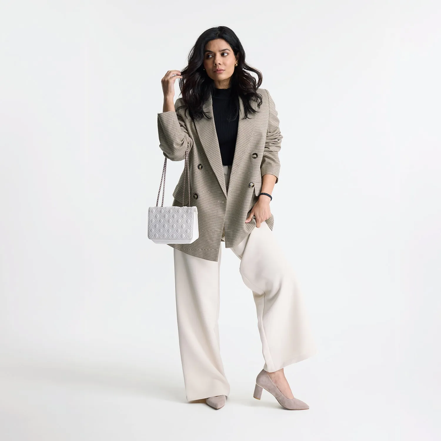 Olive Heel | Taupe Suede City Life