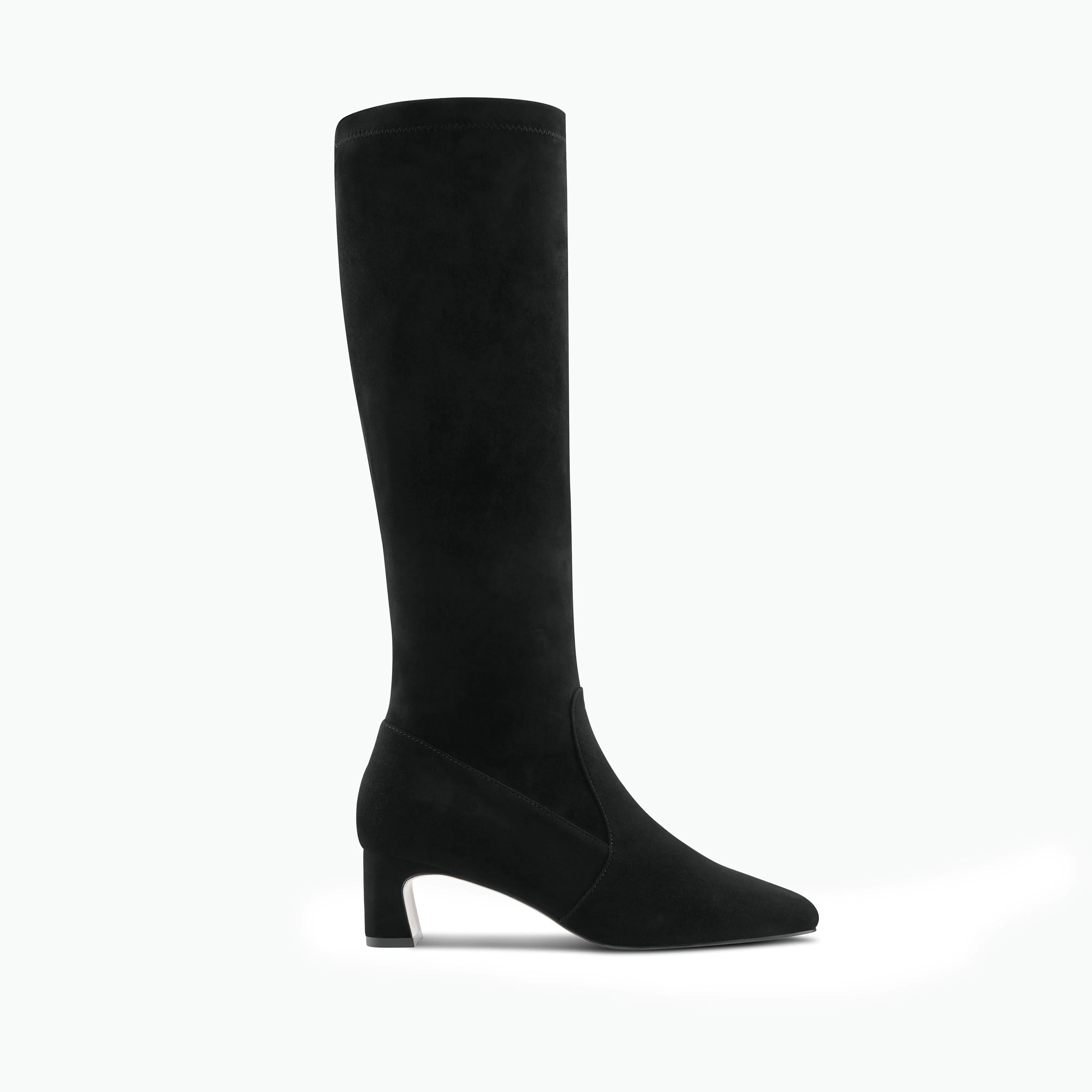 Shockproof Dakota Ltd Ed Knee High Boot | Black suede