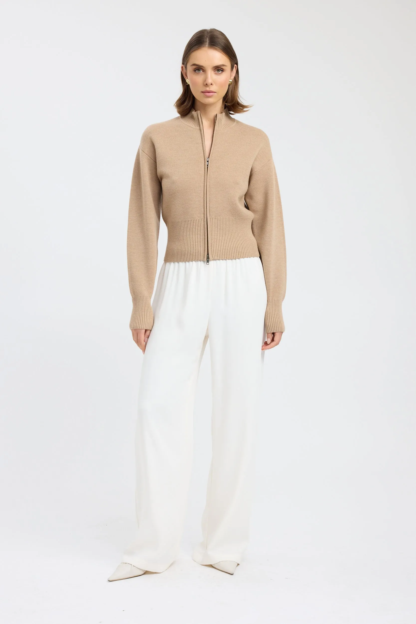 Dalton Zip Cardigan Seasonless Style HighElastic Recovery